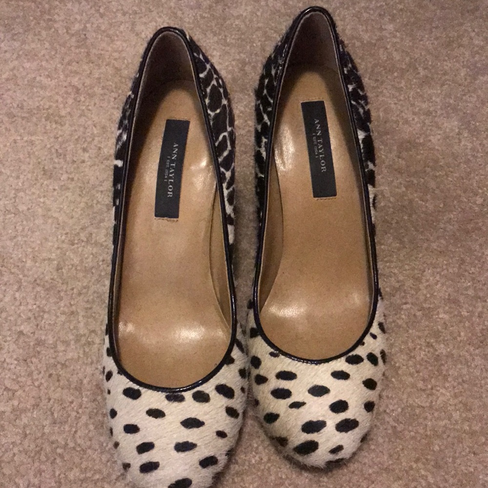Ann Taylor Haircalf shoes size 5